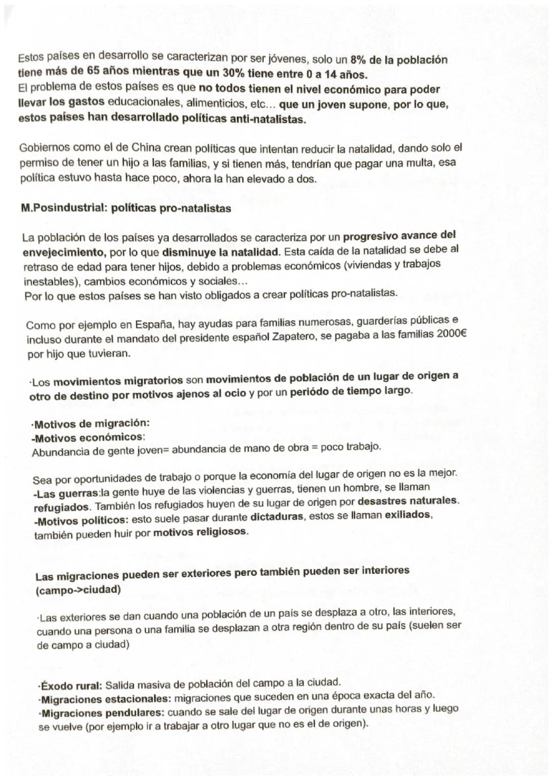 TEMA 1: DEMOGRAFÍA
La demografía es la ciencia que estudia las poblaciones humanas.
1000 millones de personas por cada década (10 años).
El 