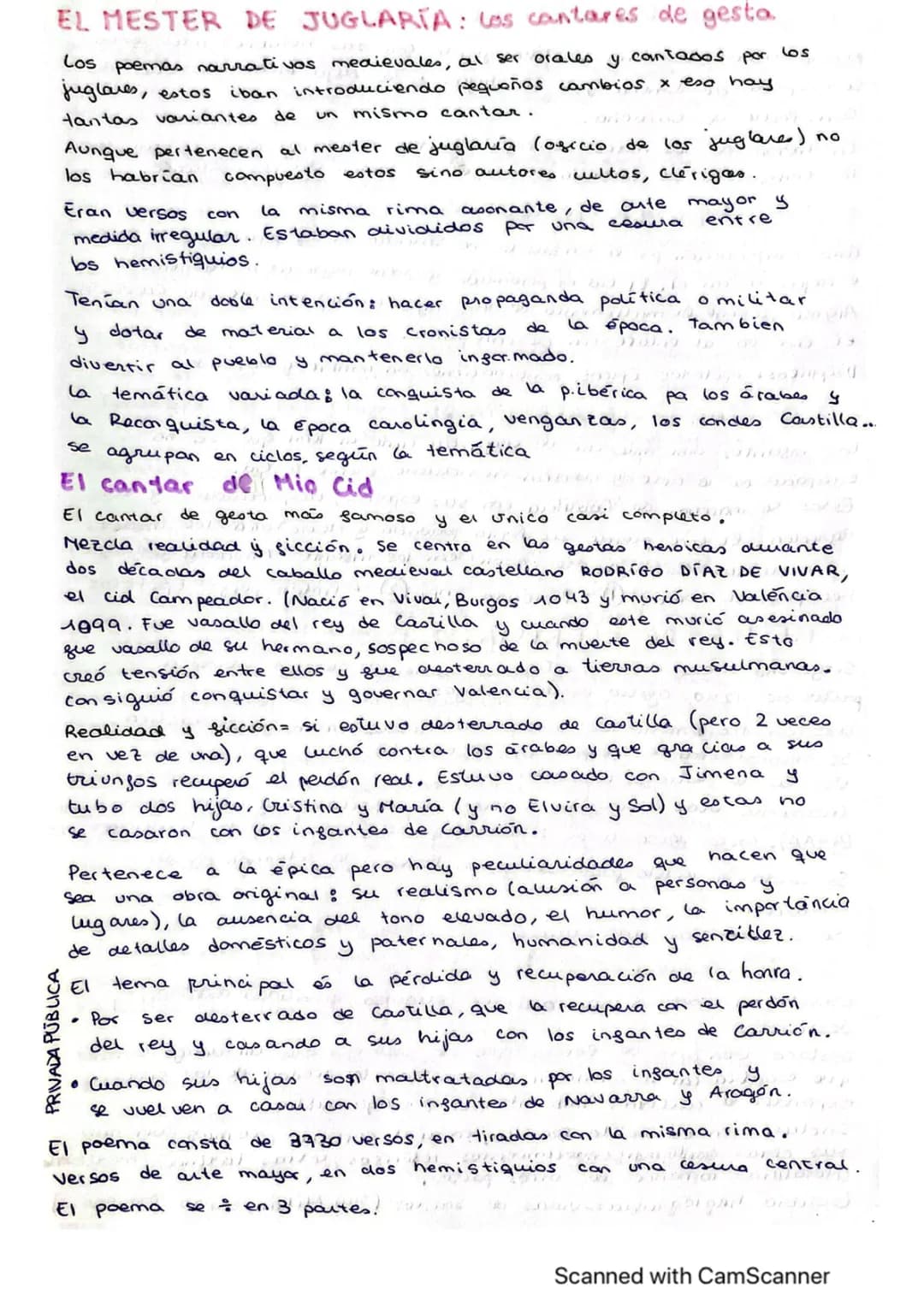 Descubre el Cantar de Mio Cid: Su Análisis y Características del Mester de Juglaría