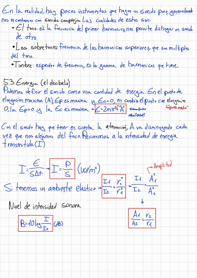 Movimiento armonico simple (M.A.S)
La
ecuacion mas importante es la ecuación general MAS
elongacion
yeA = Asin (witte)
•fase inicial
En
у
ca