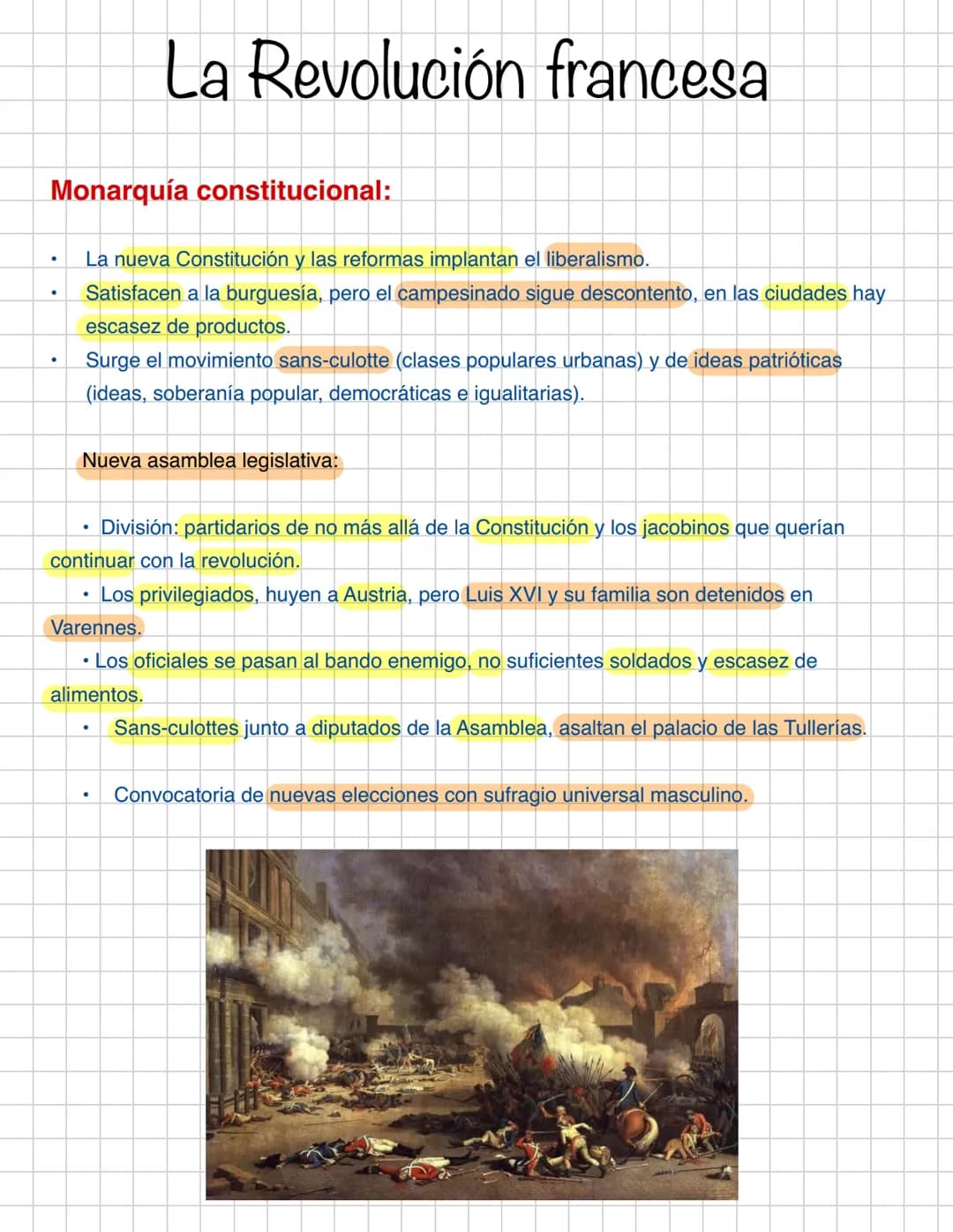 Causas:
●
Tercer estado: crisis económica (descontento, social y económico).
Finanzas reales en bancarrota: aumento de gastos que disparan e