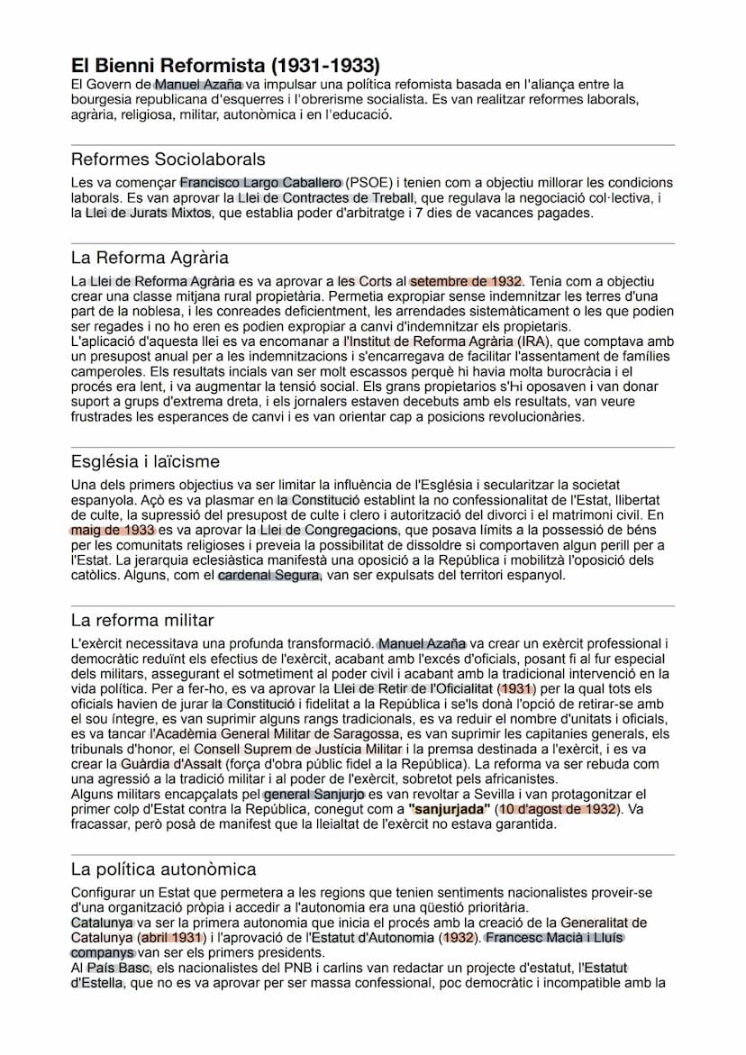 La Segona República (1931-1936)
La proclamació de la República
El 12 d'abril de 1931, es celebren eleccions municipals amb un augment de la 