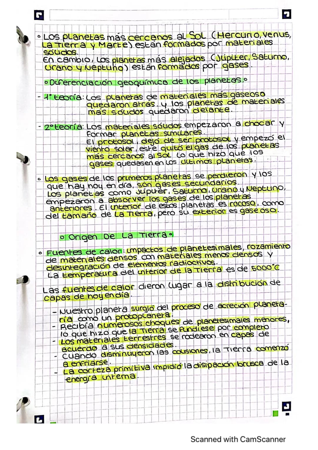 MESTRUCTURA
DE NUESTRO PLANETA
espacio
Big Bang tiempo
materia
(13.700m.a.) radiaccion electromagnetica.
gen
·La materia se define como todo