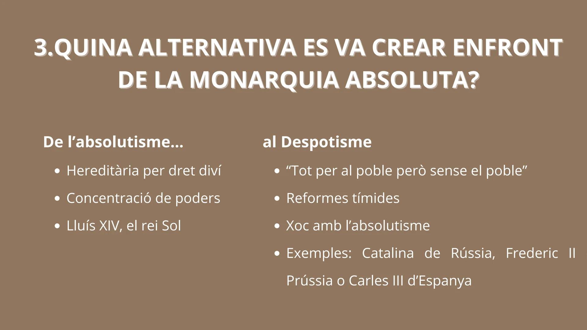 # TEMA 1

DE SERFS A
CIUTADANS # 1.COM ERA L'ANTIC RÈGIM?

monarca
absolut

*   Economia agrària tradicional: subsistència,
rendiments baixo