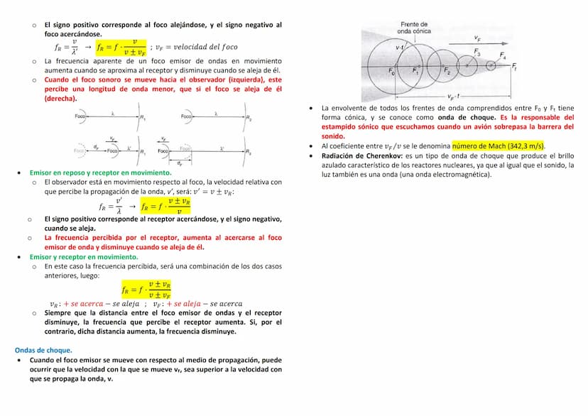 Fenómenos Ondulatorios. Frente de Onda y rayos.
Toda onda transmite una perturbación periódica que va alcanzando, los puntos
del medio donde