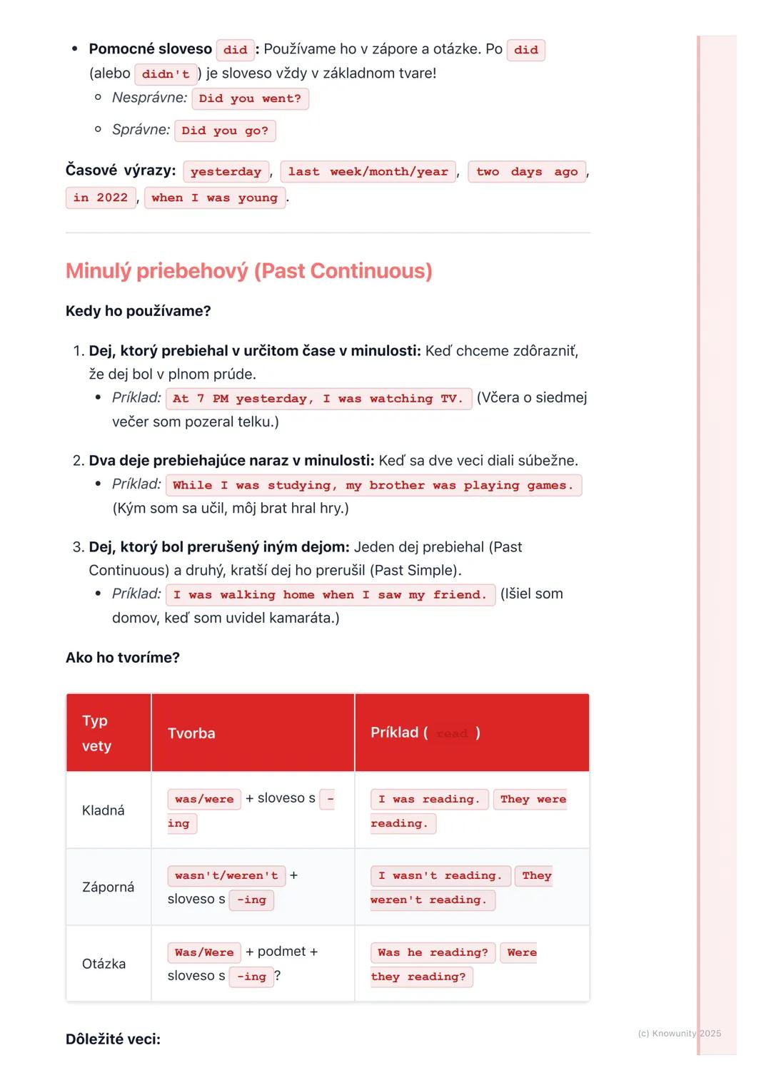 # Časy: Minulý jednoduchý a
priebehový, Predprítomný
jednoduchý

1. Prehľad časov v angličtine

Ahojte! Dnes si zopakujeme a hlavne prehĺbim