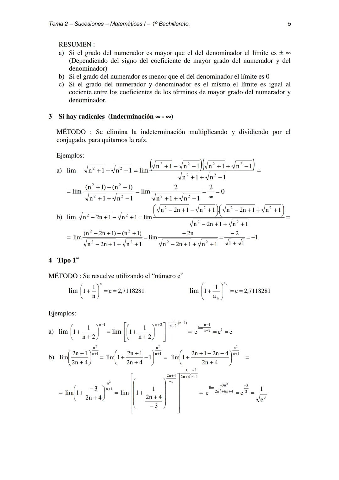 Tema 2 - Sucesiones - Matemáticas 1-1º Bachillerato.

1

TEMA 2 - SUCESIONES

2.1 - CONCEPTO DE SUCESIÓN

DEFINICIÓN DE SUCESIÓN

Se llama s