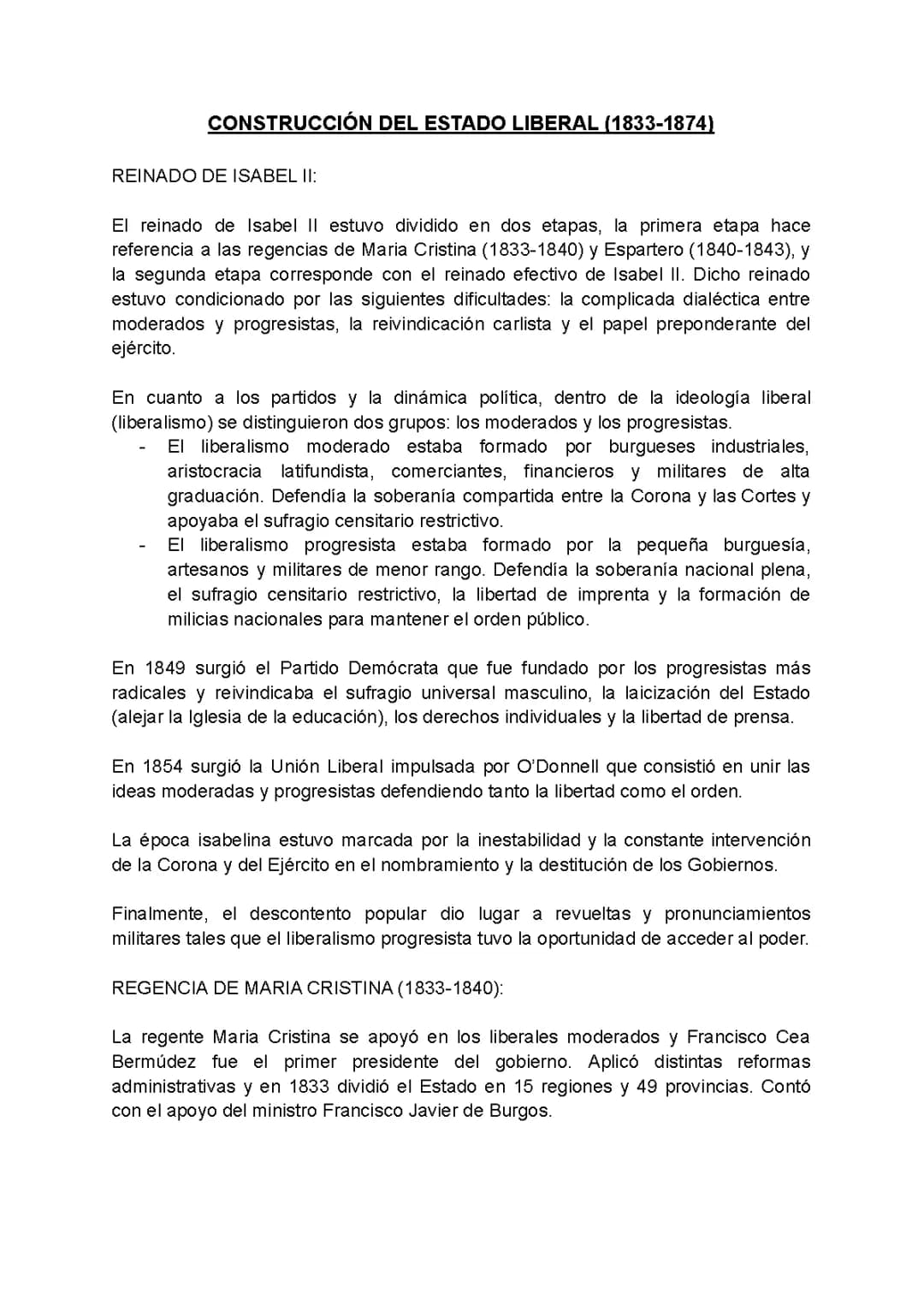 Curiosidades sobre Isabel II de España y Su Reinado: Resumen y Etapas
