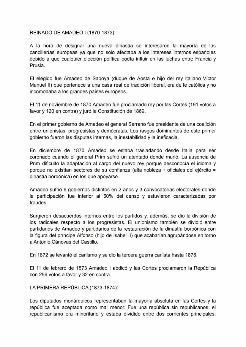 CONSTRUCCIÓN DEL ESTADO LIBERAL (1833-1874)
REINADO DE ISABEL II:
El reinado de Isabel II estuvo dividido en dos etapas, la primera etapa ha