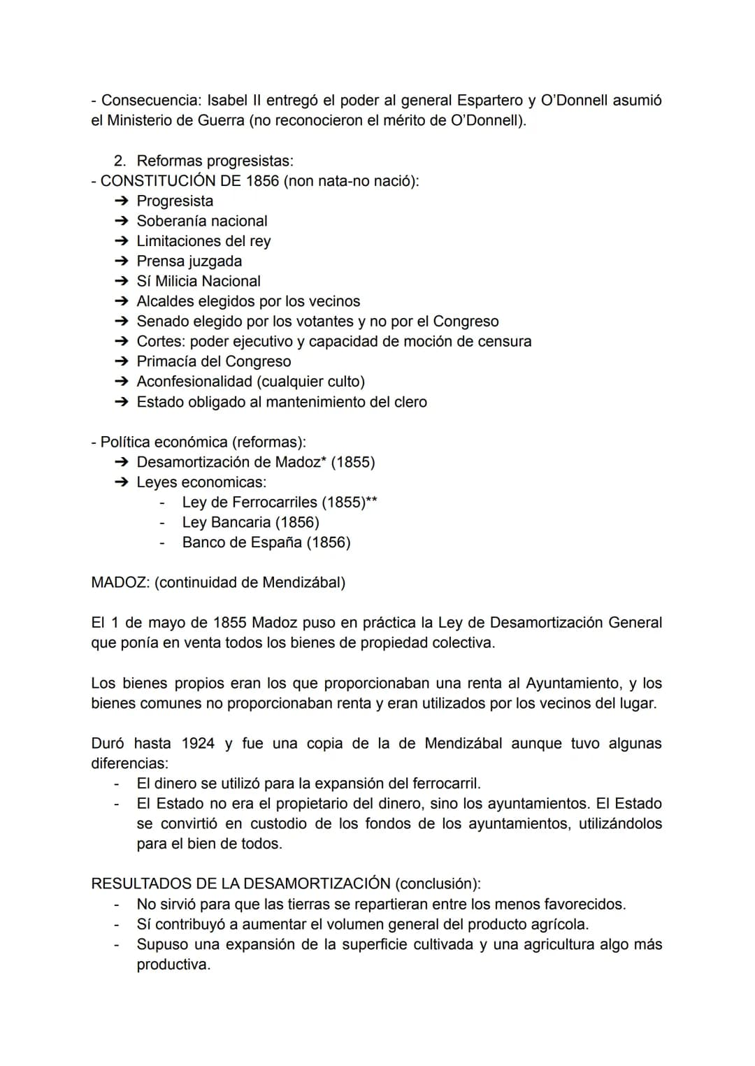 CONSTRUCCIÓN DEL ESTADO LIBERAL (1833-1874)
REINADO DE ISABEL II:
El reinado de Isabel II estuvo dividido en dos etapas, la primera etapa ha