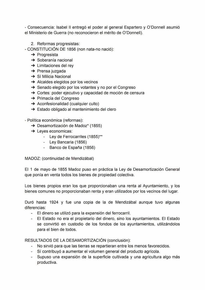 CONSTRUCCIÓN DEL ESTADO LIBERAL (1833-1874)
REINADO DE ISABEL II:
El reinado de Isabel II estuvo dividido en dos etapas, la primera etapa ha