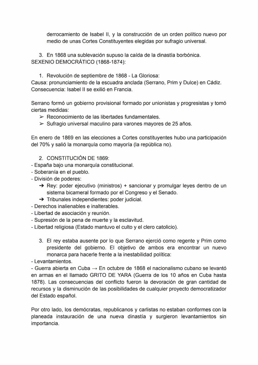 CONSTRUCCIÓN DEL ESTADO LIBERAL (1833-1874)
REINADO DE ISABEL II:
El reinado de Isabel II estuvo dividido en dos etapas, la primera etapa ha