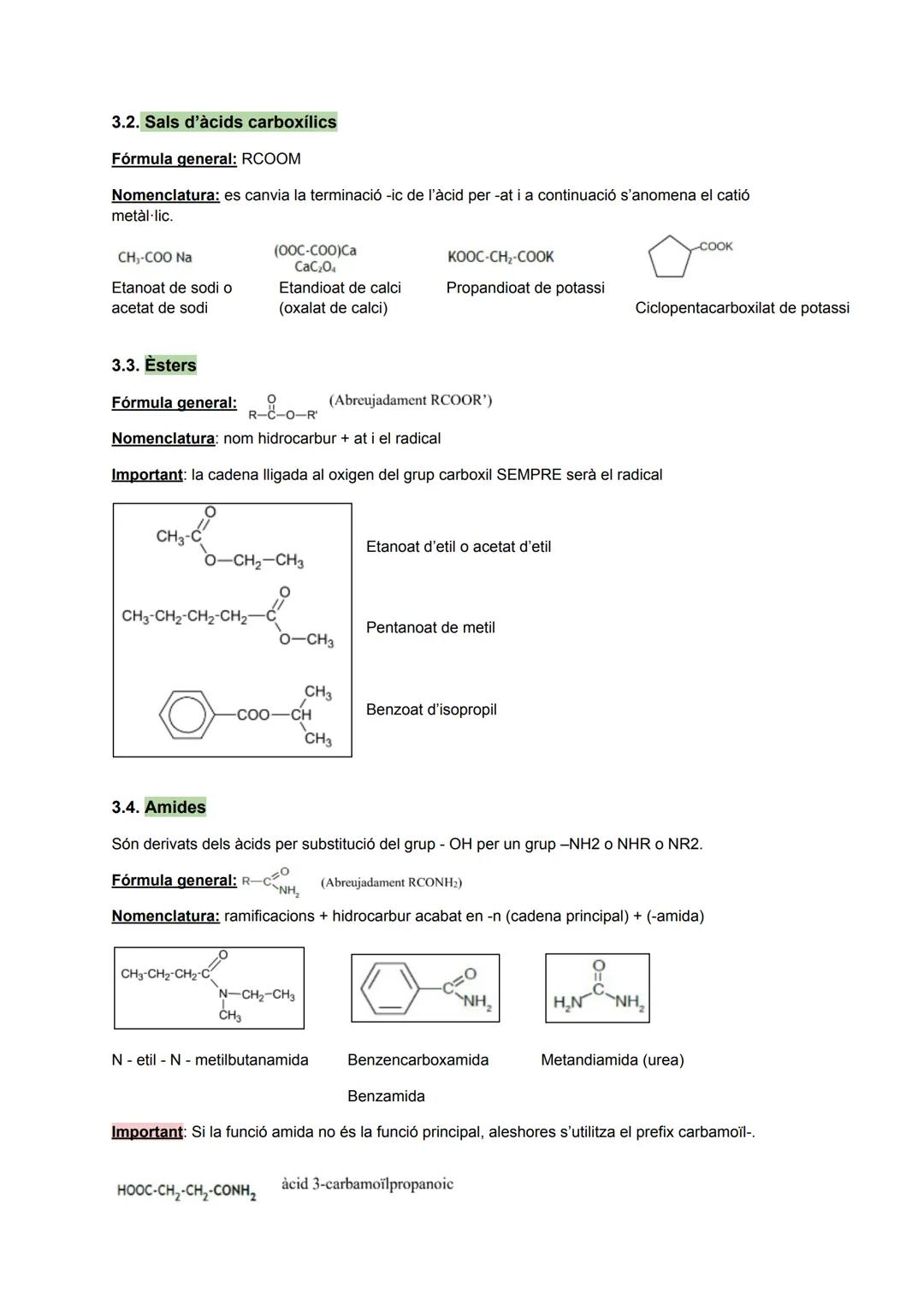 FORMULACIÓ ORGÀNICA
Index
1. Hidrocarburs alifàtics......
1.1. Hidrocarburs saturats.
a) Alcans..
b) Alquils.......
c) Alcans de cadena rami