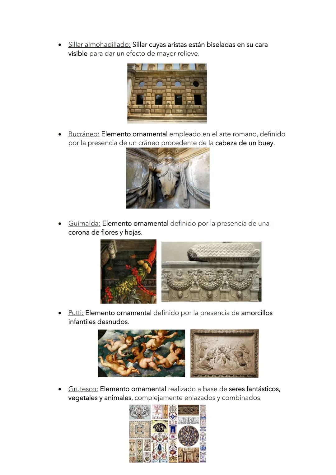 VOCABULARIO ARTE ROMANO
●
Podio/podium:
Pedestal sobre el que se levanta un edificio, empleado en el
templo romano como una evolución del kr