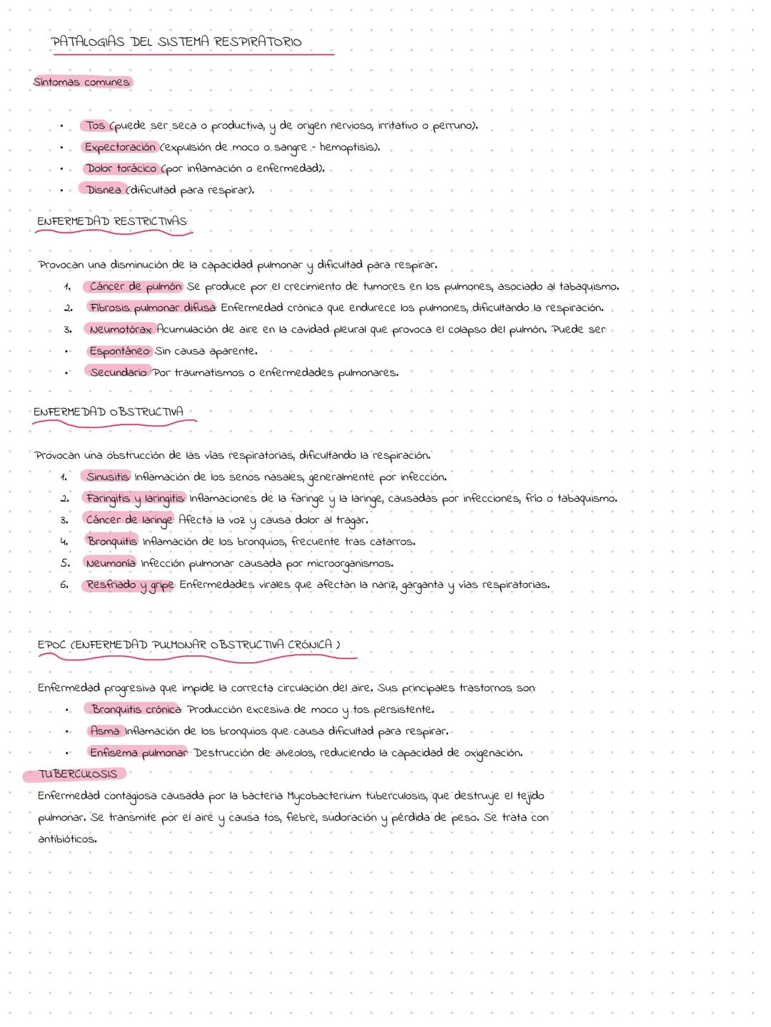 # Tema 7 Sistema respiratorio
El sistema respiratorio es el conjunto de órganos y estructuras encargados de llevar el aire a los pulmones, d