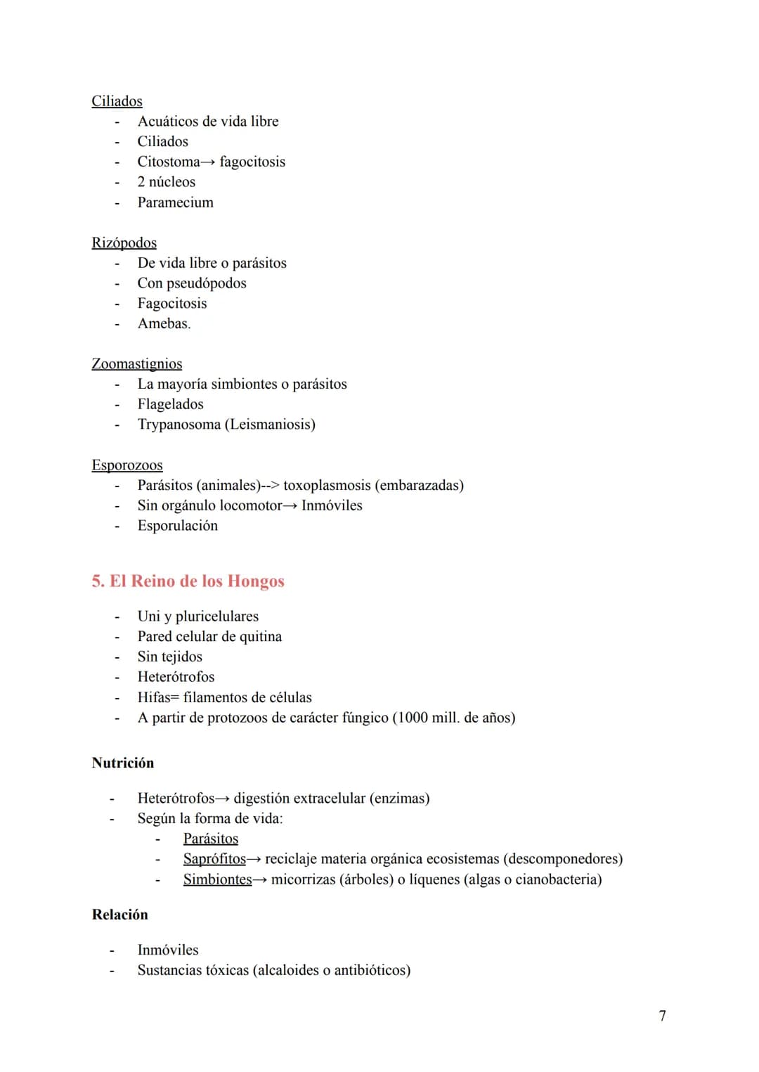 T-6: La Clasificación de la Vida
1. Cómo se clasifican los seres vivos
Para estudiar todas las especies conviene clasificarlas de una manera