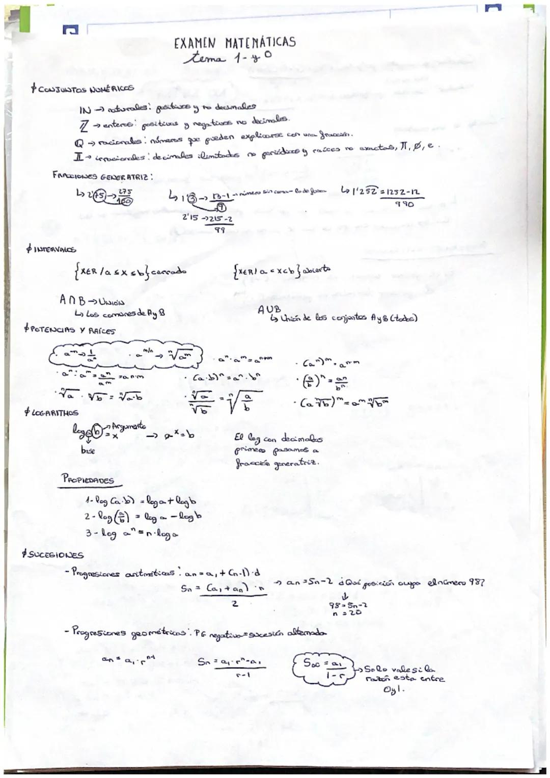CONJUNTOS NOMÉRICOS
IN-) naturales: positives y to decimales
Z
positions
→ enteres:
y negativos no decimales.
Q- racionales: númeras que pue