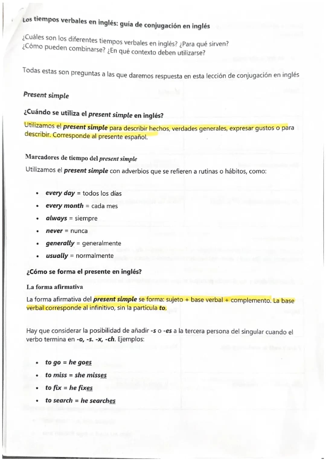 Los tiempos verbales en inglés: guía de conjugación en inglés
¿Cuáles son los diferentes tiempos verbales en inglés? ¿Para qué sirven?
¿Cómo