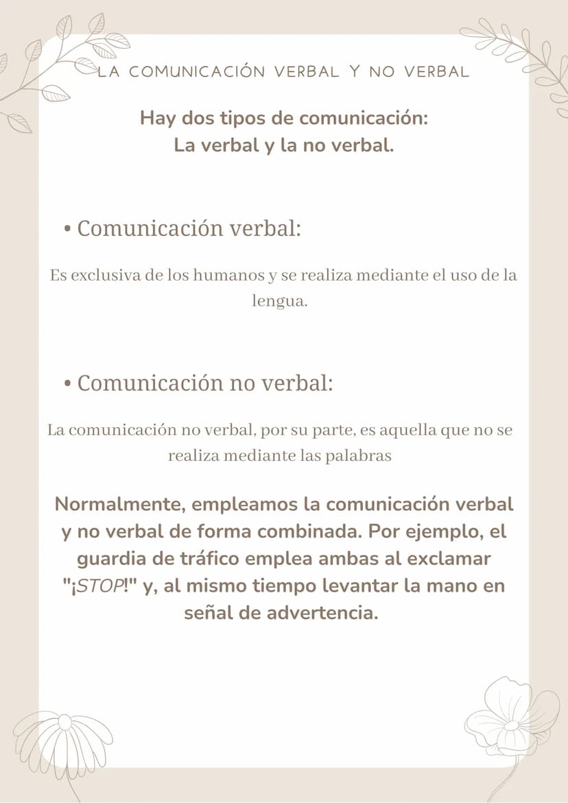 Lg
Comunicación LOS ELEMENTOS DE LA COMUNICACIÓN
Todo ser vivo se comunica, es decir, transmite información a otros seres vivos
de su alrede