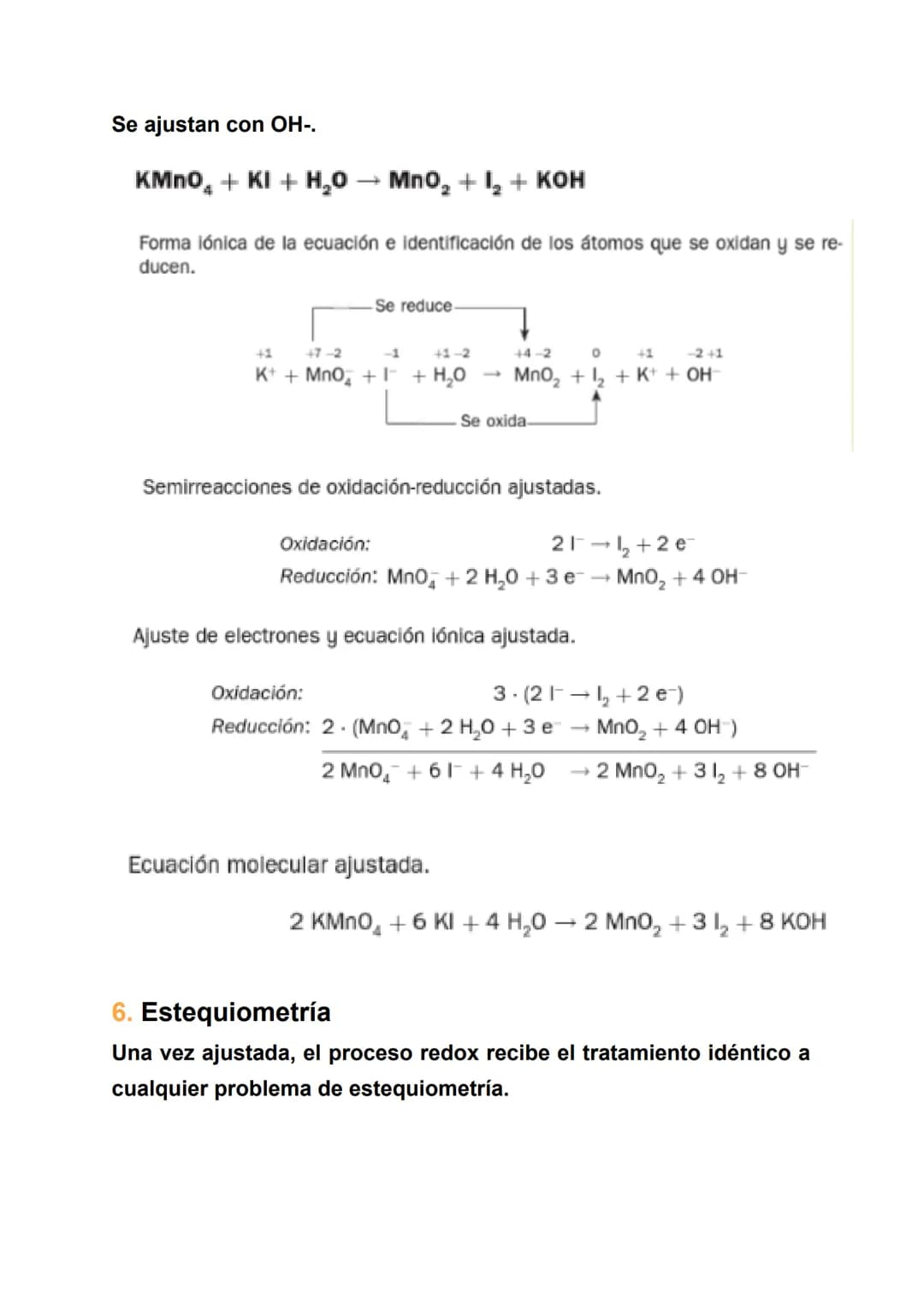 REDOX
1. Introducción
2. Vocabulario
3. Semirreacciones
4. Números de oxidación
5. Ajuste redox
6. Estequiometría
1.
Los procesos de oxidaci
