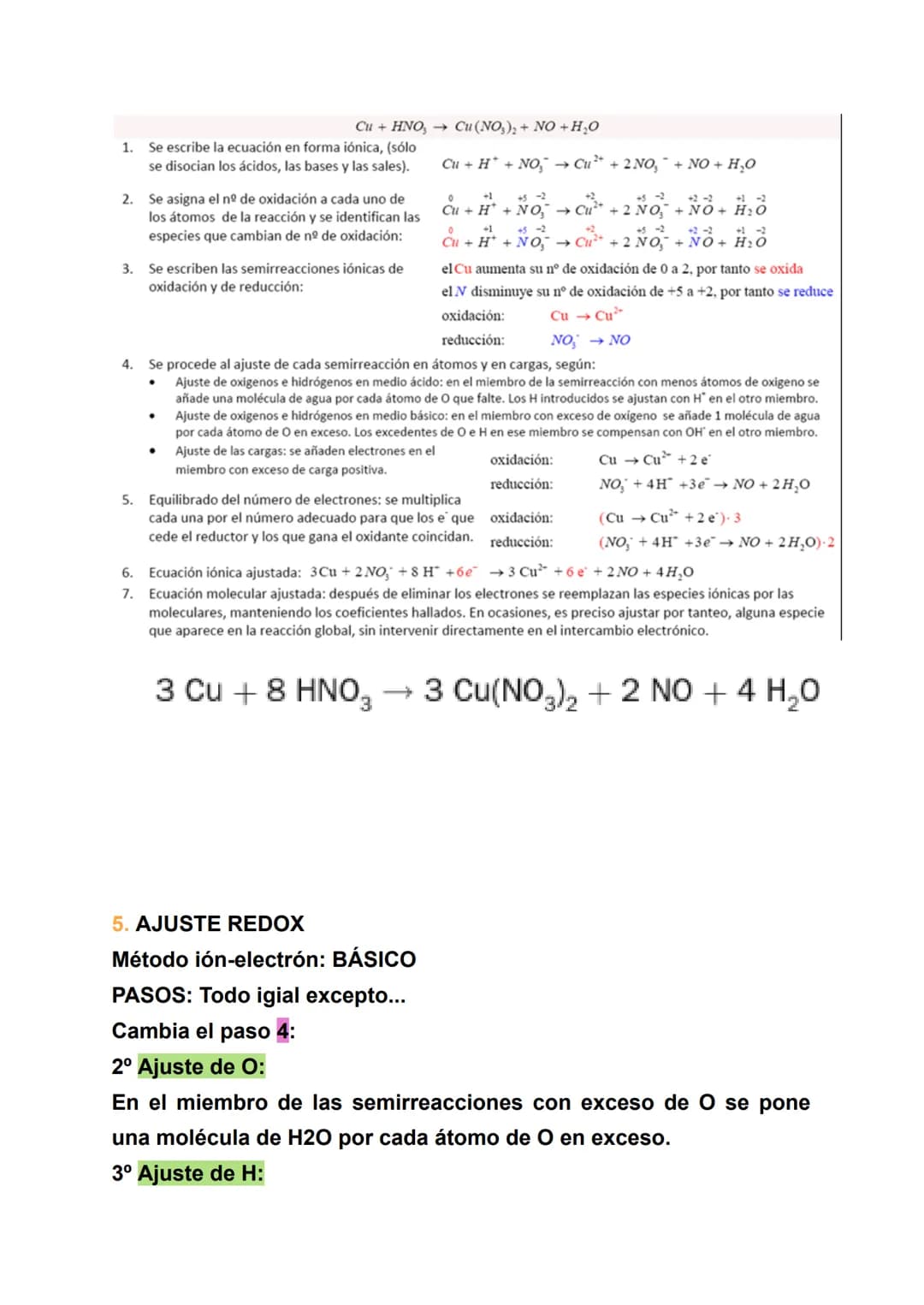 REDOX
1. Introducción
2. Vocabulario
3. Semirreacciones
4. Números de oxidación
5. Ajuste redox
6. Estequiometría
1.
Los procesos de oxidaci