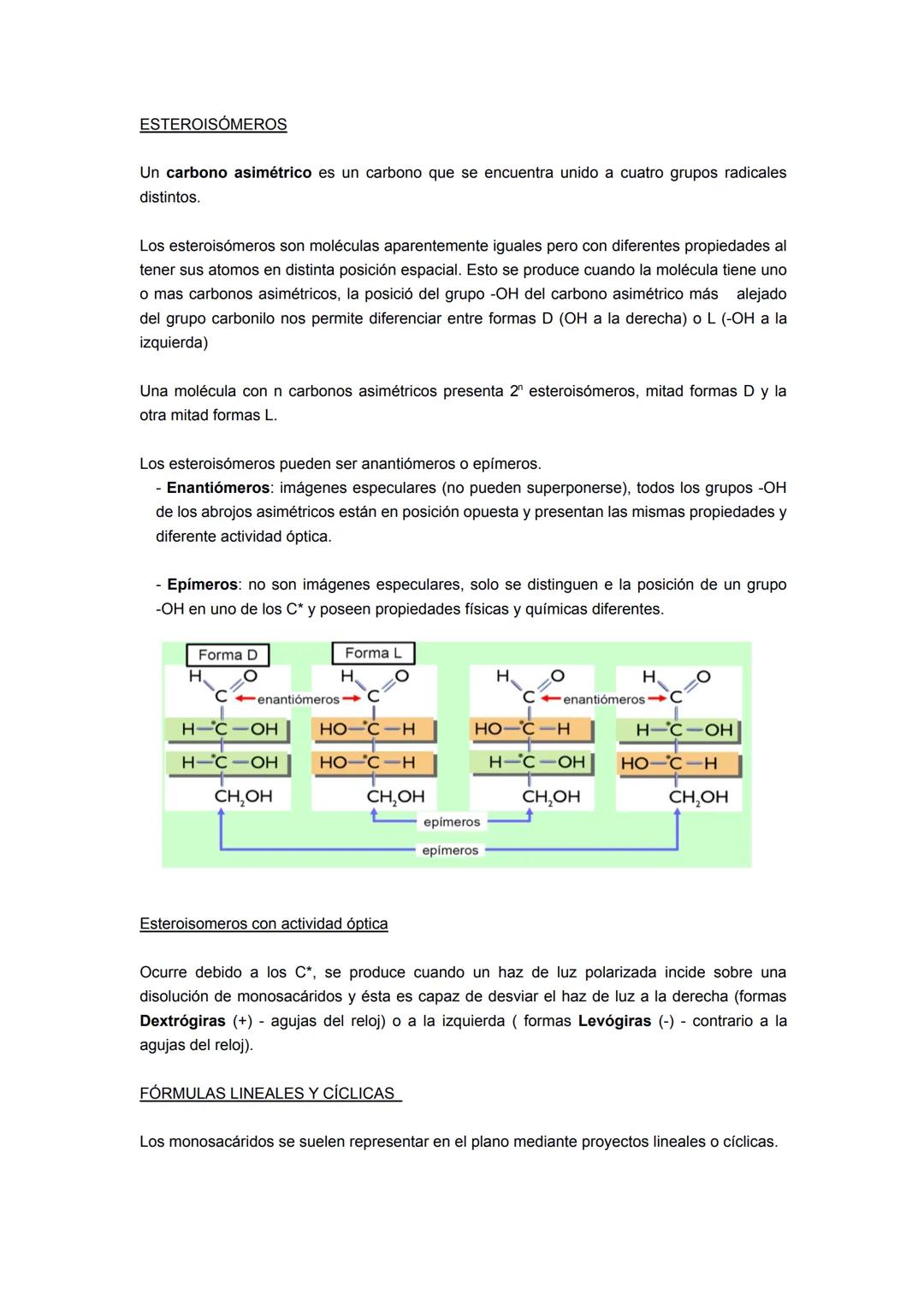 Los glúcidos son compuestos orgánicos formados por CnH2nON, son llamados azucares,
hidratos de carbono o carbohidratos. Químicamente forman 