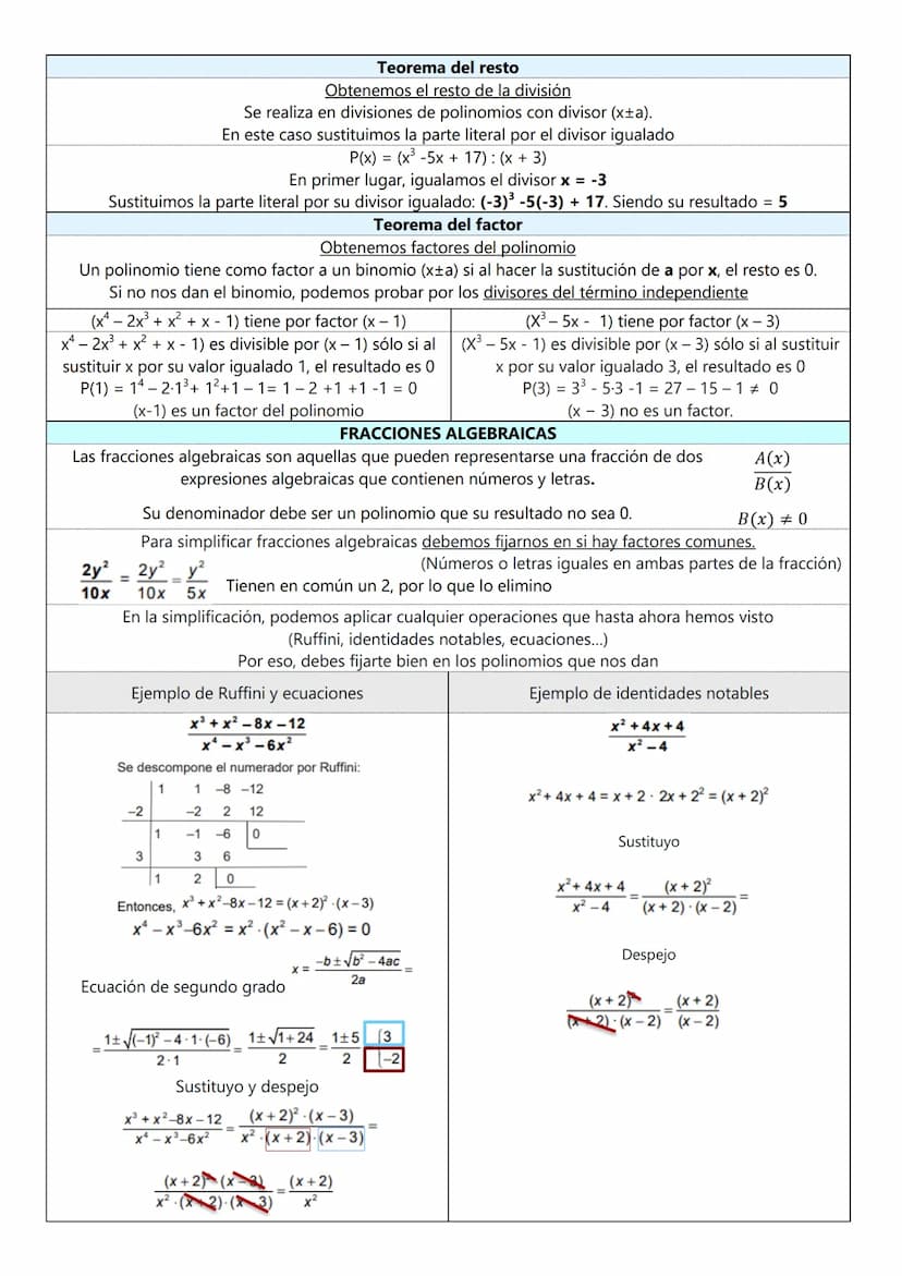 Una expresión algebraica es aquella en la que aparecen números y letras, unidos por las operaciones habituales.
Son las expresiones algebrai