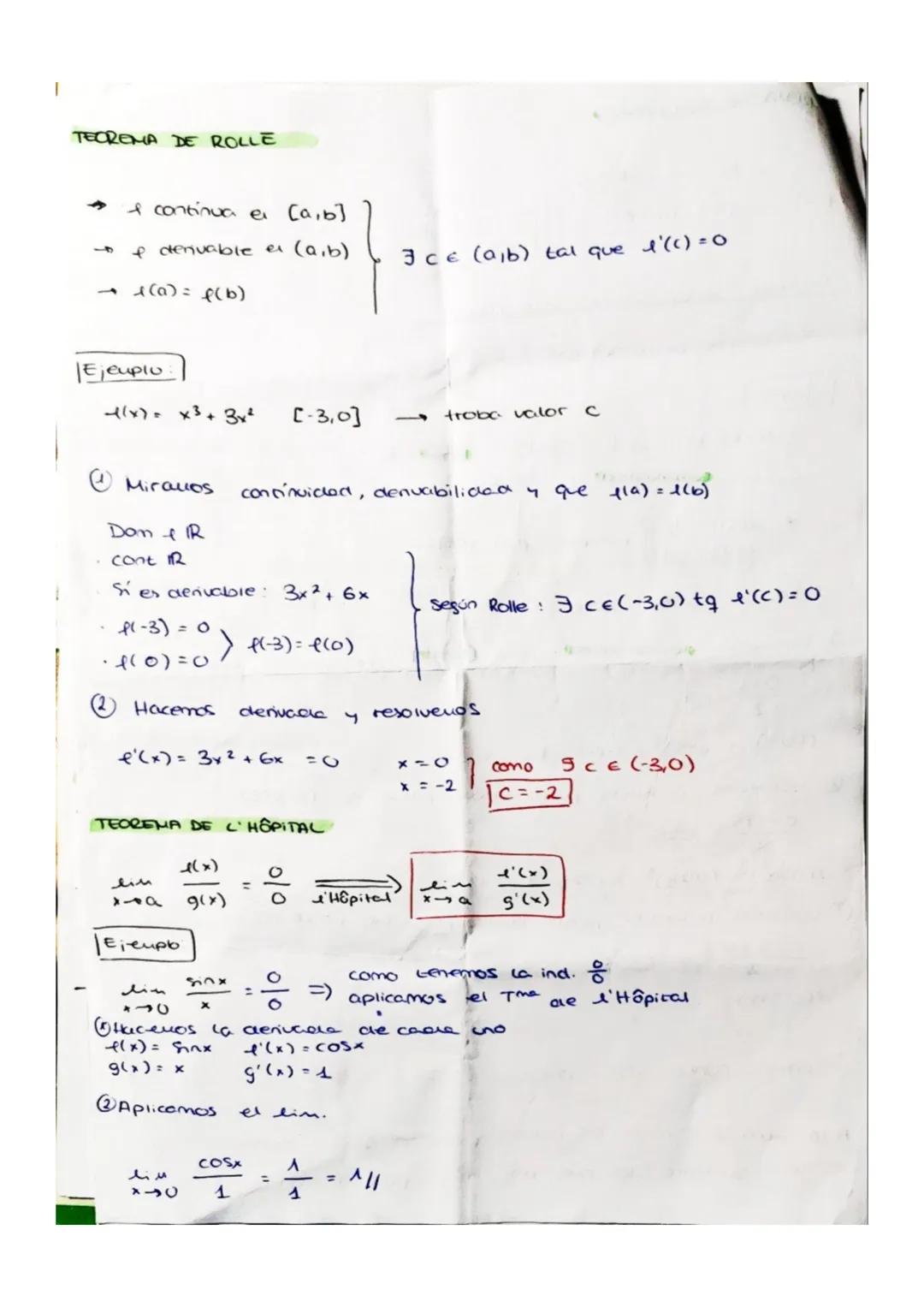 MATES
T. 3

CRECIMIENTO Y DECRECIMIENTO

CRECIENTE en un punto si en un entorno che este:
((x)
Si 1'(a) >o exta

DECRECIENTE en un punto si 