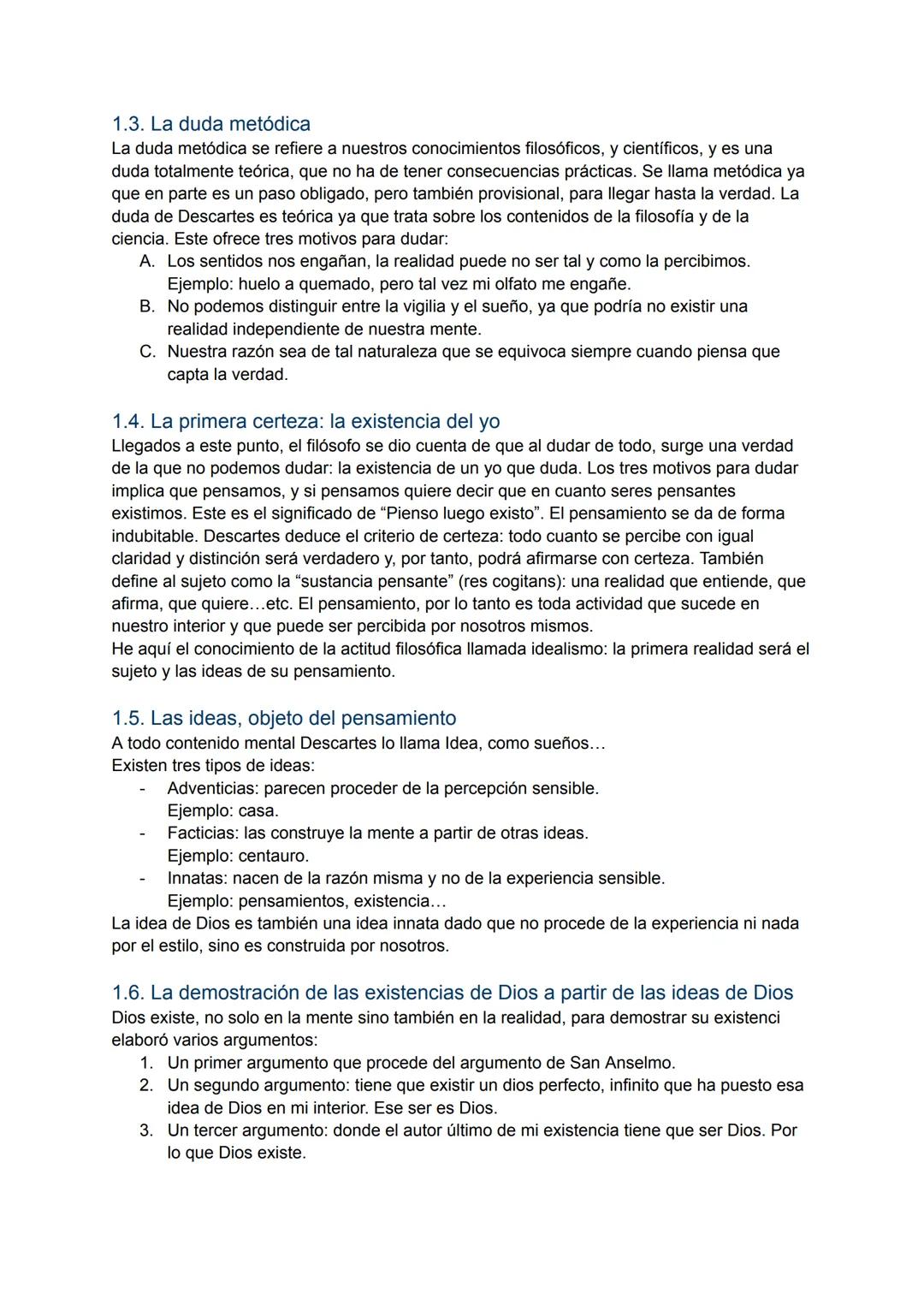 DESCARTES
Descartes nació en 1596 y murió en 1650, fue un filósofo, científico y matemático de origen francés. Sus obras
más importantes fue