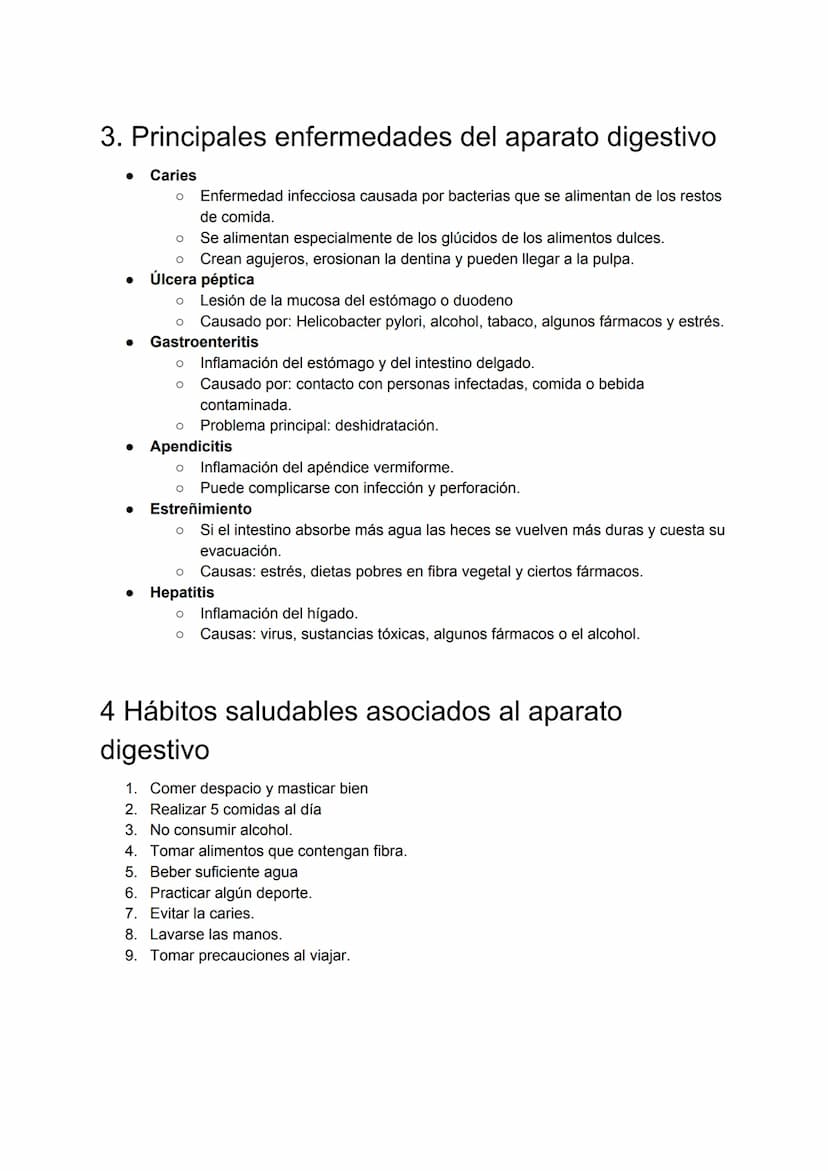 
<p>El esquema del aparato digestivo consta de varias partes, como la boca, la faringe, el esófago, el estómago, el intestino delgado y el i