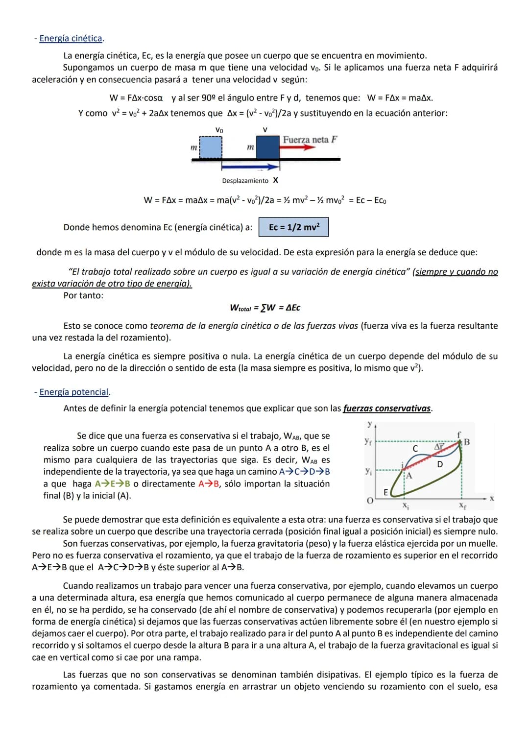 TRABAJO MECÁNICO
Es una magnitud física que no tiene un significado intuitivamente sencillo ya que se siempre se lo relaciona
con la energía