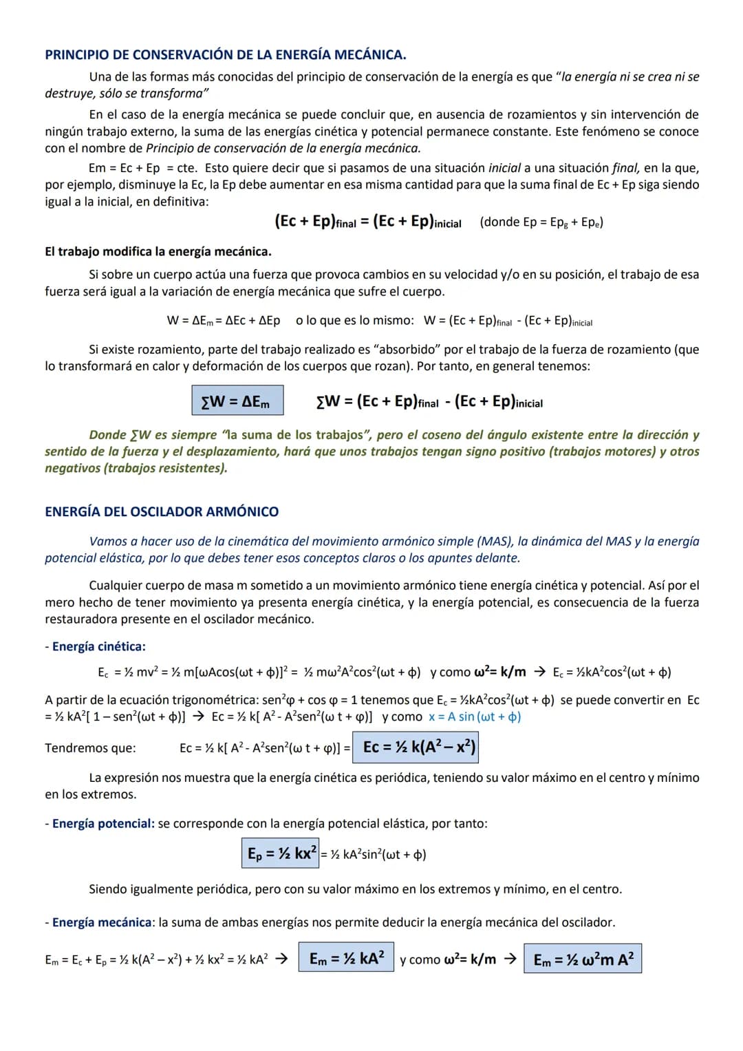 TRABAJO MECÁNICO
Es una magnitud física que no tiene un significado intuitivamente sencillo ya que se siempre se lo relaciona
con la energía