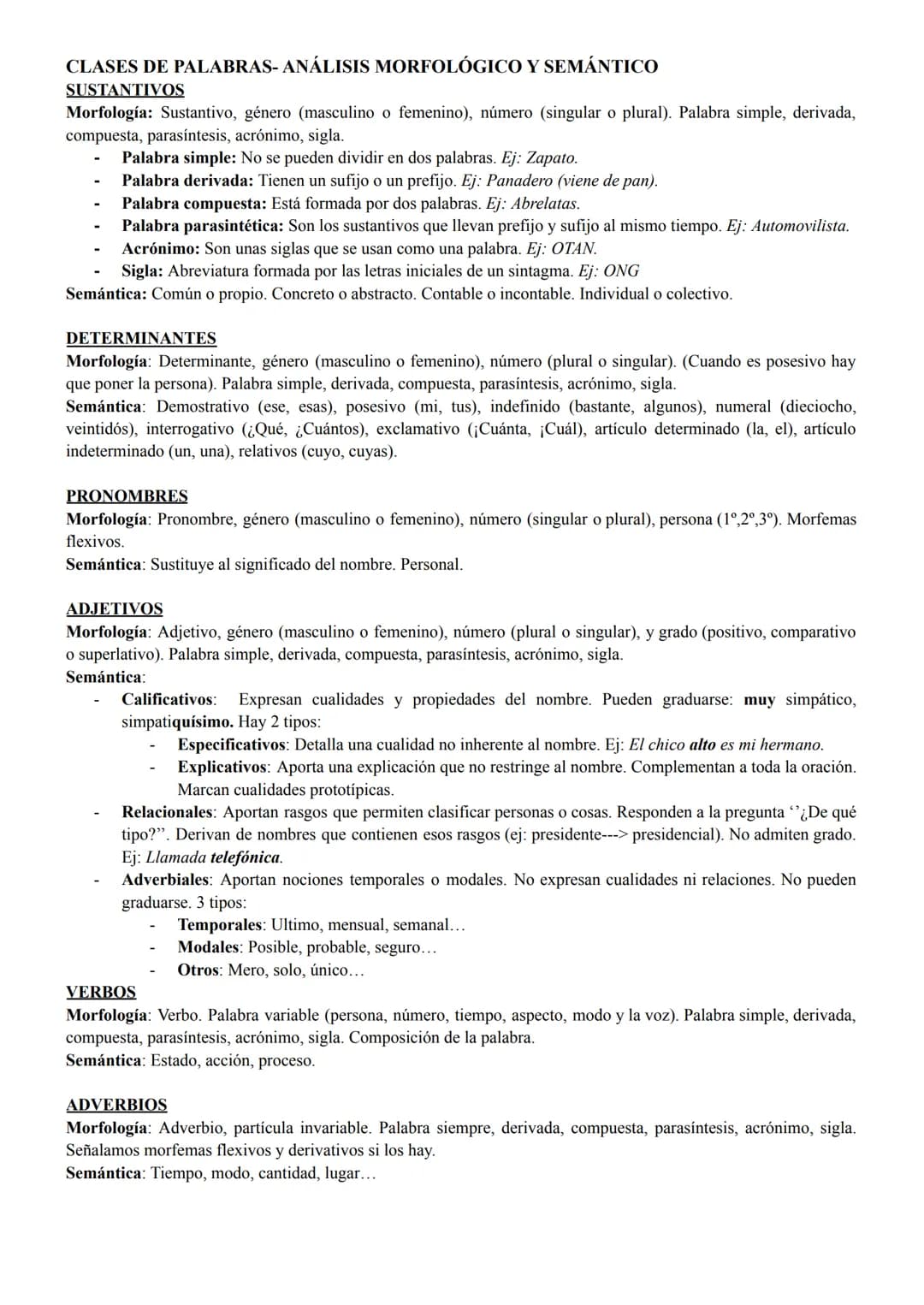 2º TRIMESTRE PLANOS DE LA LENGUA NV1
FORMACIÓN DE PALABRAS
1- DERIVACIÓN:
Se unen un lexema y un morfema derivativo (también llamados AFIJOS