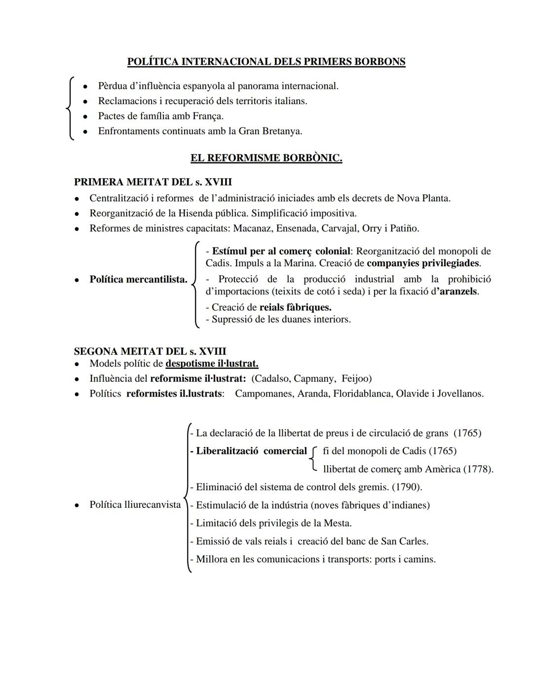 ● DEMOGRAFIA:
O Creixement general al llarg del segle de 7 a 10 milions d'habitants.
Elevada mortalitat (30 al 35 %0)
O
o Elevada natalitat 