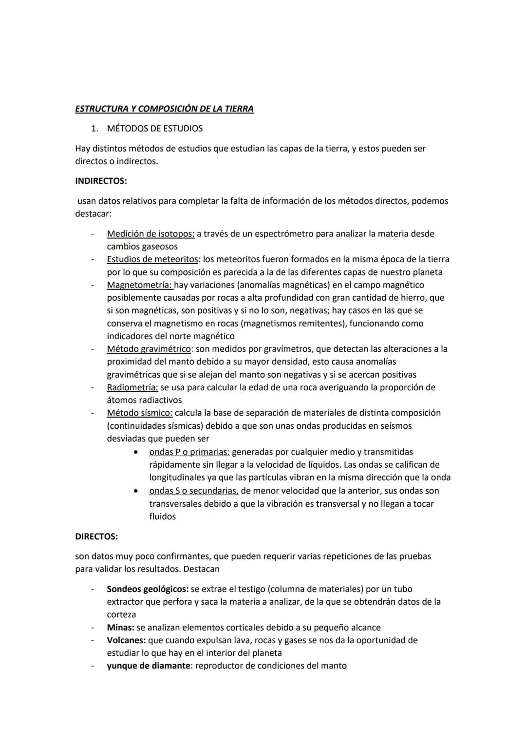 ESTRUCTURA Y COMPOSICIÓN DE LA TIERRA.
DINÁMICA LITOSFÉRICA
Trabajo GEOLOGÍA INDICE
ESTRUCTURA Y COMPOSICION DE LA TIERRA
Métodos de estudio