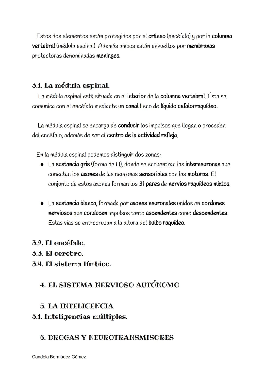 El sistema nervioso
1. LA FUNCIÓN DE RELACIÓN
La función de relación es el resultado de la acción conjunta de los sistemas de
coordinación. 