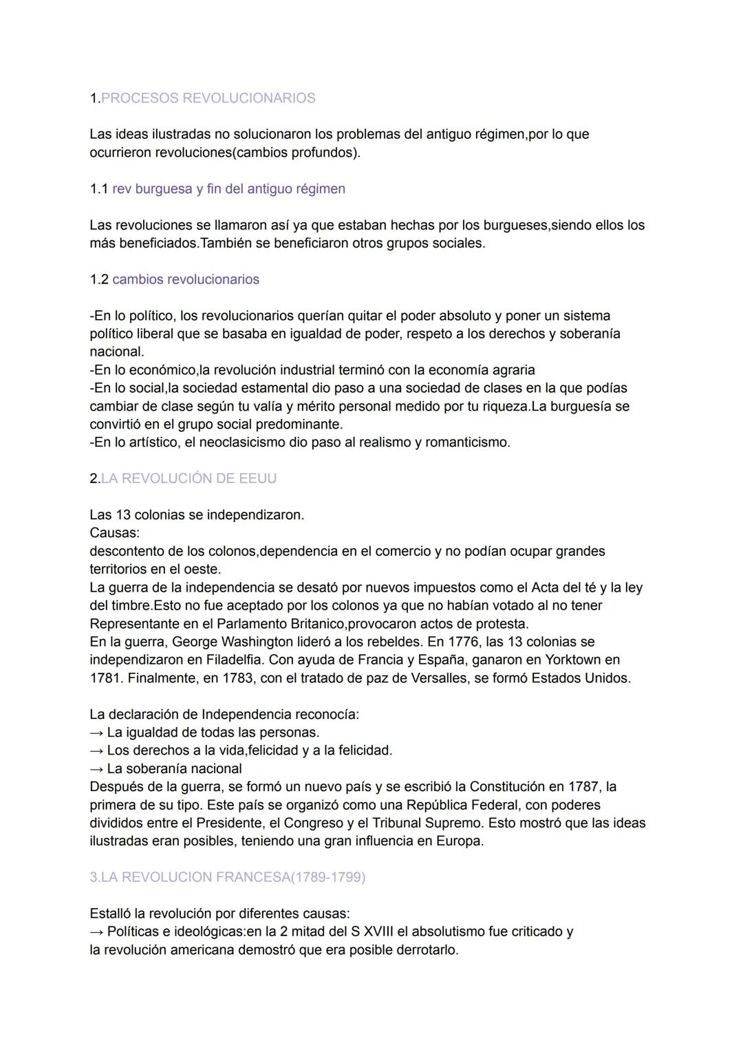 La Revolución Francesa y su impacto en las revoluciones burguesas