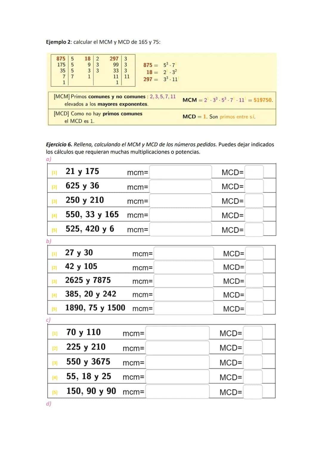 
<p>En esta unidad aprenderemos a…<br />
<strong>1. Conocer y calcular los múltiplos de un número.</strong><br />
<strong>2. Identificar y c