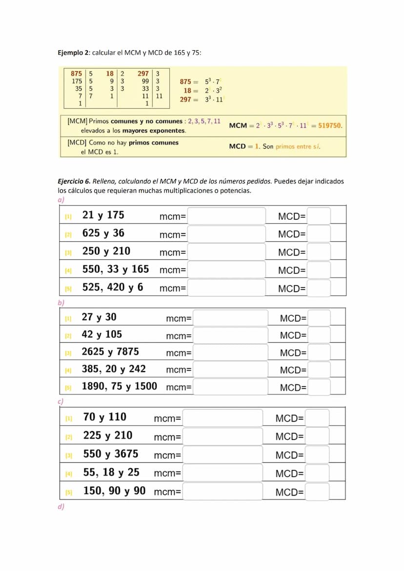 
<p>En esta unidad aprenderemos a…<br />
<strong>1. Conocer y calcular los múltiplos de un número.</strong><br />
<strong>2. Identificar y c