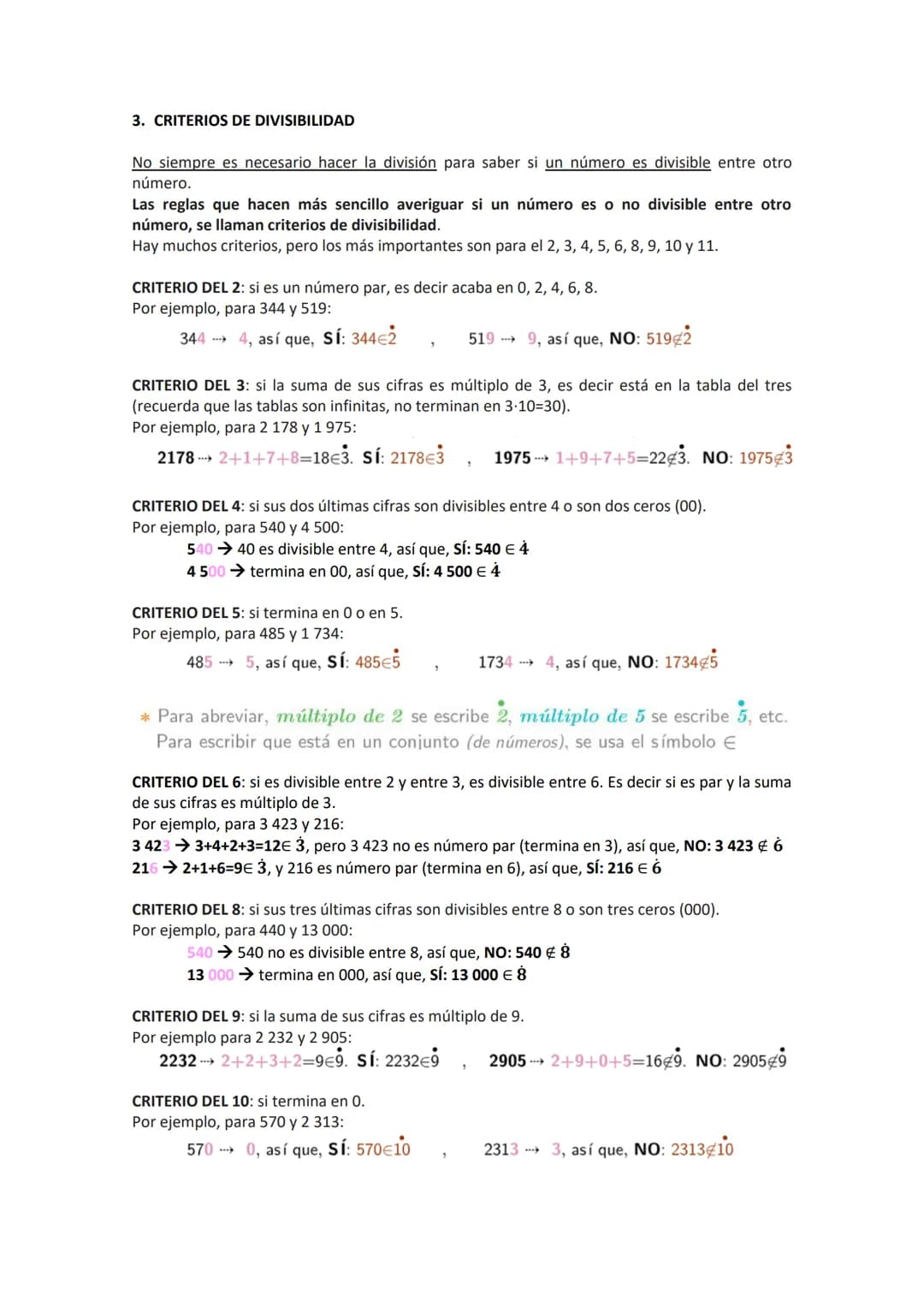 
<p>En esta unidad aprenderemos a…<br />
<strong>1. Conocer y calcular los múltiplos de un número.</strong><br />
<strong>2. Identificar y c