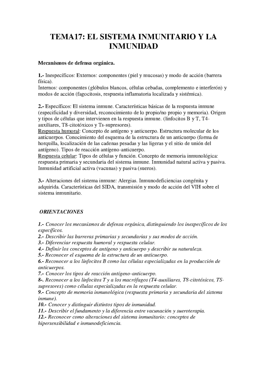Sistema inmunitario 