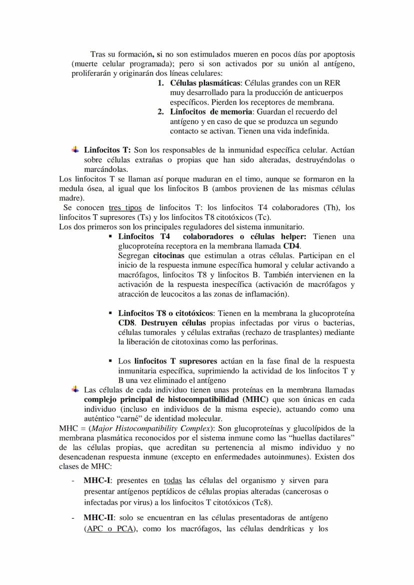 TEMA17: EL SISTEMA INMUNITARIO Y LA
INMUNIDAD
Mecanismos de defensa orgánica.
1.- Inespecíficos: Externos: componentes (piel y mucosas) y mo