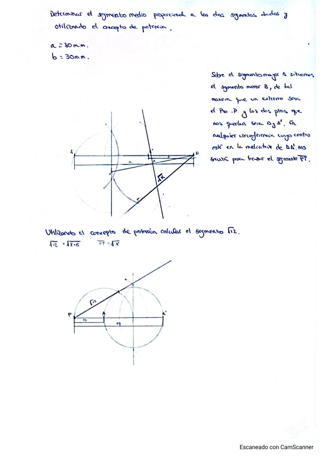 TENA 3 POTENCIA, GE RADICAL, Y CENTRO RADICAL.
POTENCIA DE UN PONTO RESPECTO OF UND CIRCONFERENCIA.
la potencia k de un plo P respecto de un