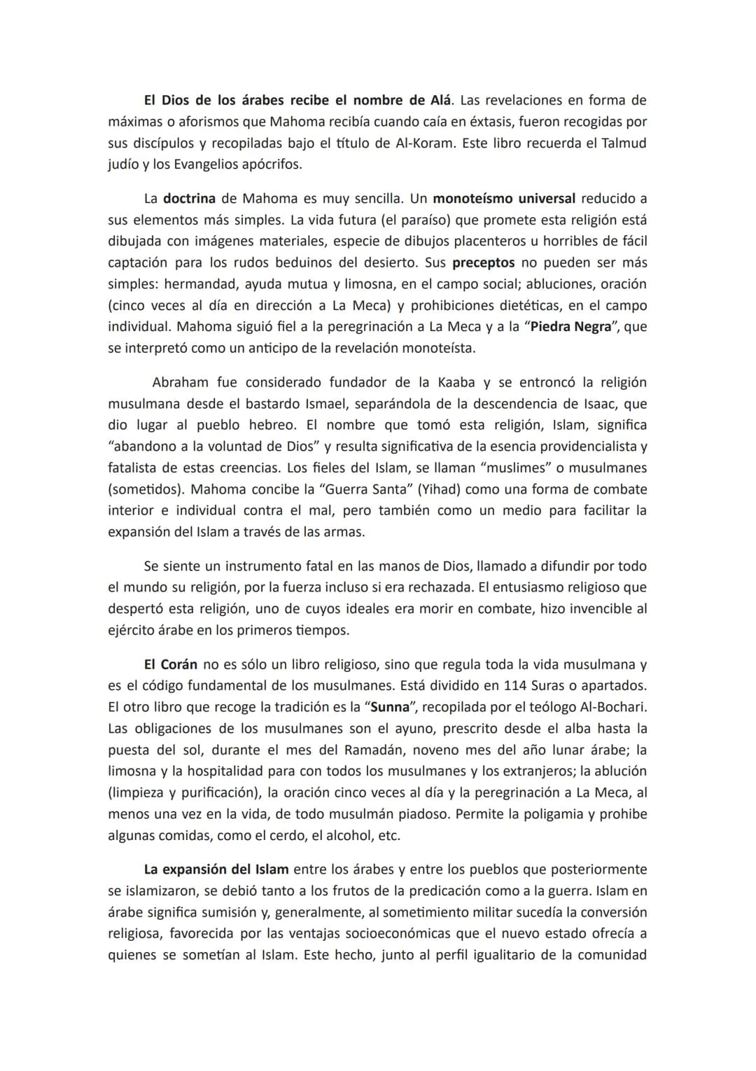 ARTE ISLÁMICO EL ARTE ISLÁMICO: PRESENCIA E INFLUENCIA EN OCCIDENTE.
CONDICIONANTES HISTÓRICOS
El surgimiento de la civilización islámica ti