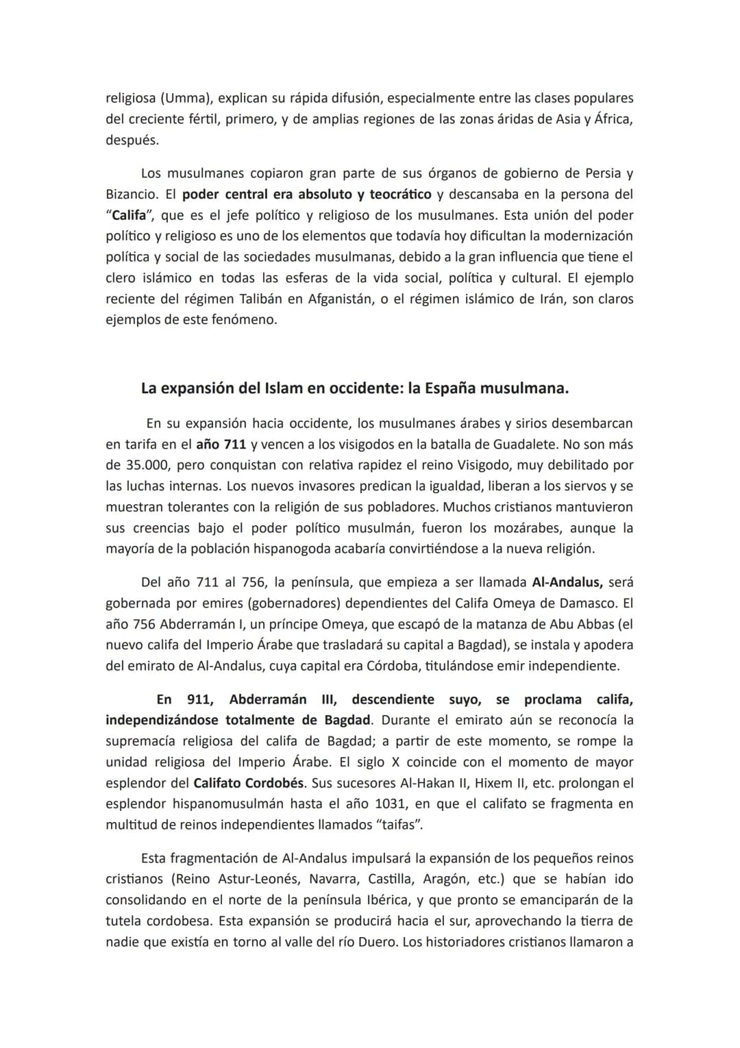 ARTE ISLÁMICO EL ARTE ISLÁMICO: PRESENCIA E INFLUENCIA EN OCCIDENTE.
CONDICIONANTES HISTÓRICOS
El surgimiento de la civilización islámica ti