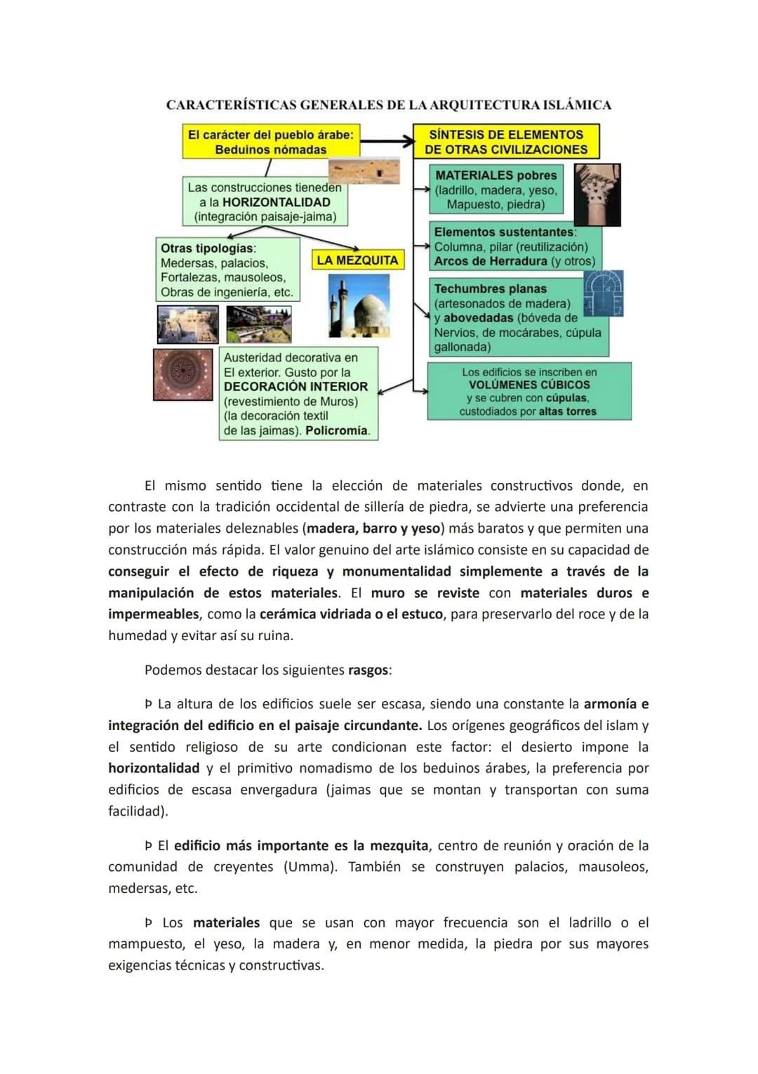 ARTE ISLÁMICO EL ARTE ISLÁMICO: PRESENCIA E INFLUENCIA EN OCCIDENTE.
CONDICIONANTES HISTÓRICOS
El surgimiento de la civilización islámica ti