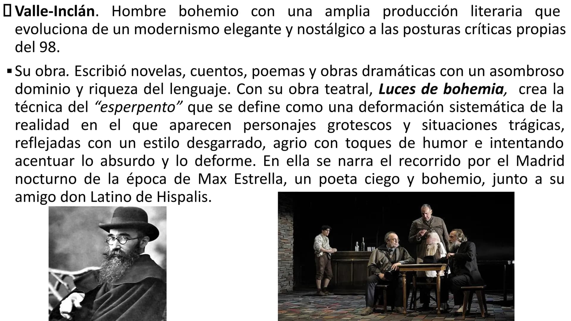 GENERACIÓN DEL 98
4º de ESO DEFINICIÓN:
El término Generación del 98 hace referencia a un grupo de escritores de edades parecidas y
caracter