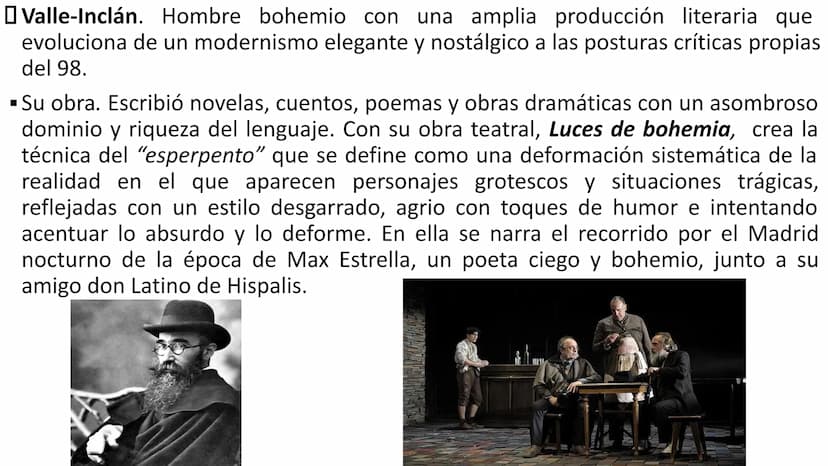 GENERACIÓN DEL 98
4º de ESO DEFINICIÓN:
El término Generación del 98 hace referencia a un grupo de escritores de edades parecidas y
caracter