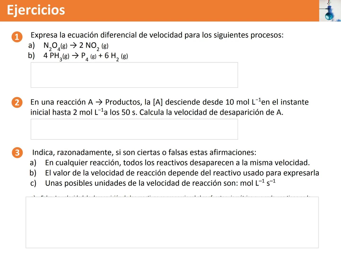 Tema 3

Cinética química
(1ª parte)

VELOCIDAD DE REACCIÓN
QUÍMICA 2º BACH

Física y Química # Velocidad de reacción

La cinética química es