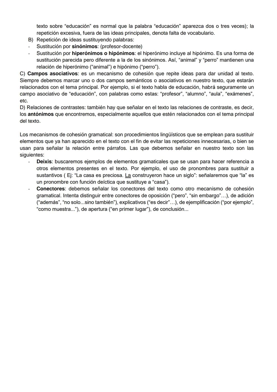 MATERIAL TEÓRICO PARA PREPARAR LA PREGUNTA ADECUACIÓN, COHERENCIA Y
COHESIÓN (15-20 líneas)
Según el coordinador, esta pregunta ha de tratar