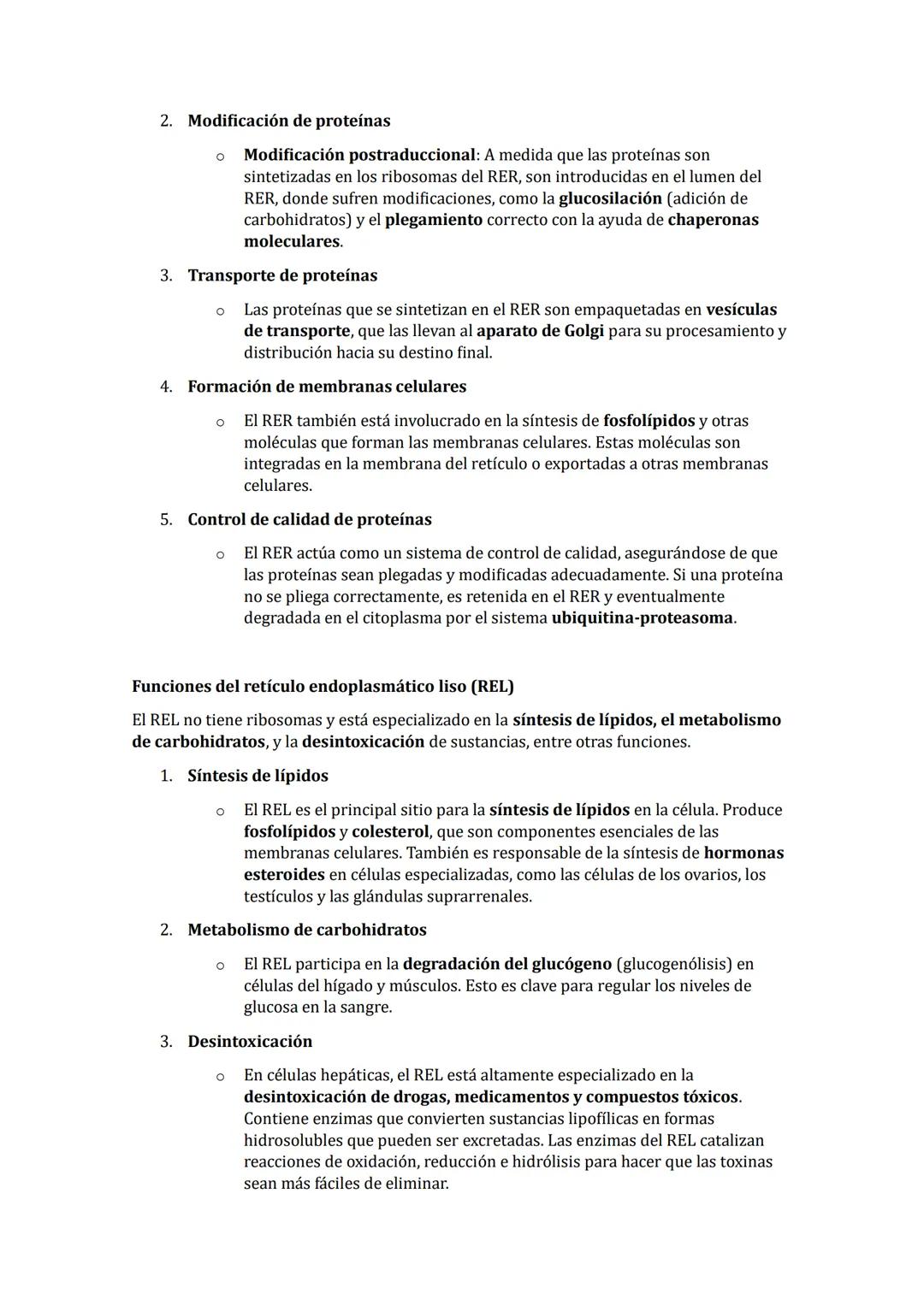 MORFOLOGÍA Y FUNCIONES DEL RETÍCULO ENDOPLASMÁTICO (REL Y RER)
El retículo endoplasmático (RE) es uno de los organelos más importantes en la